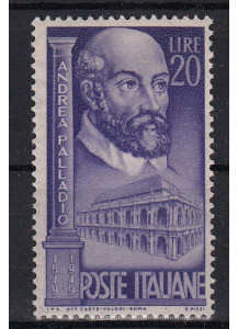 1949 In Onore di Andrea Palladio Perfetto non Linguellato  1 Val Sassone 609